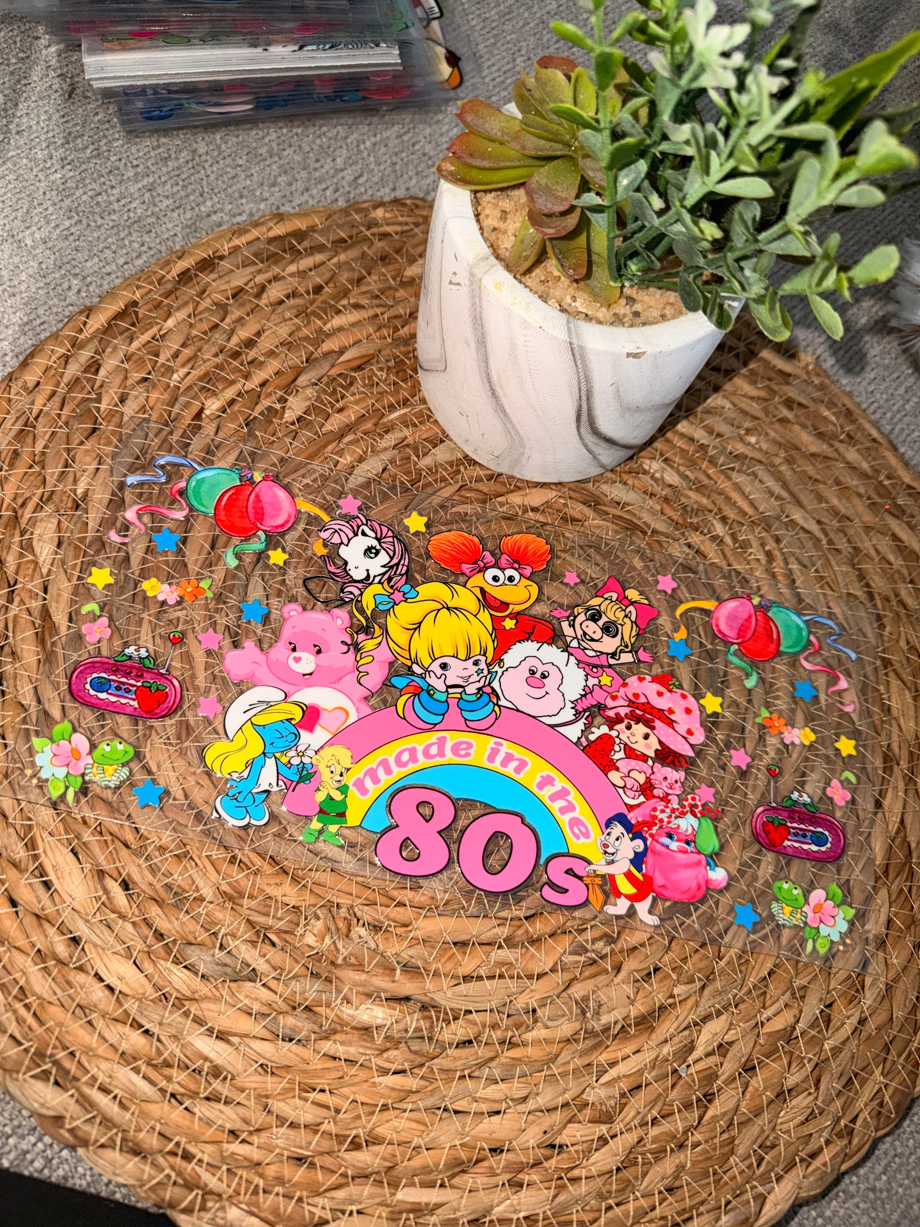 Wraps- Made in the 80’s Characters