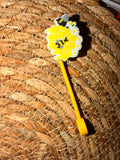 Straw Toppers - Coffee/Cherry/florals/bee
