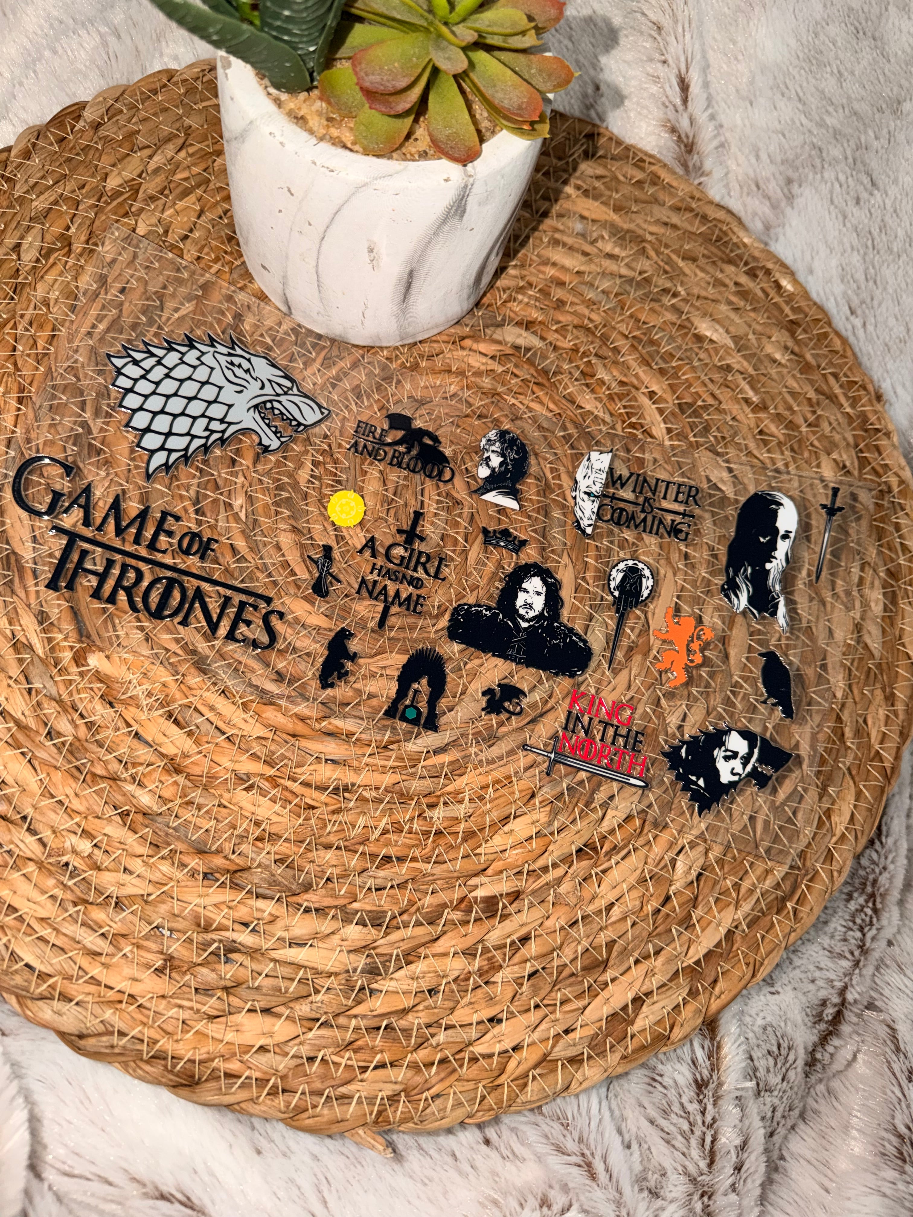 Wraps-Game of Thrones, Yellow Stone, & more