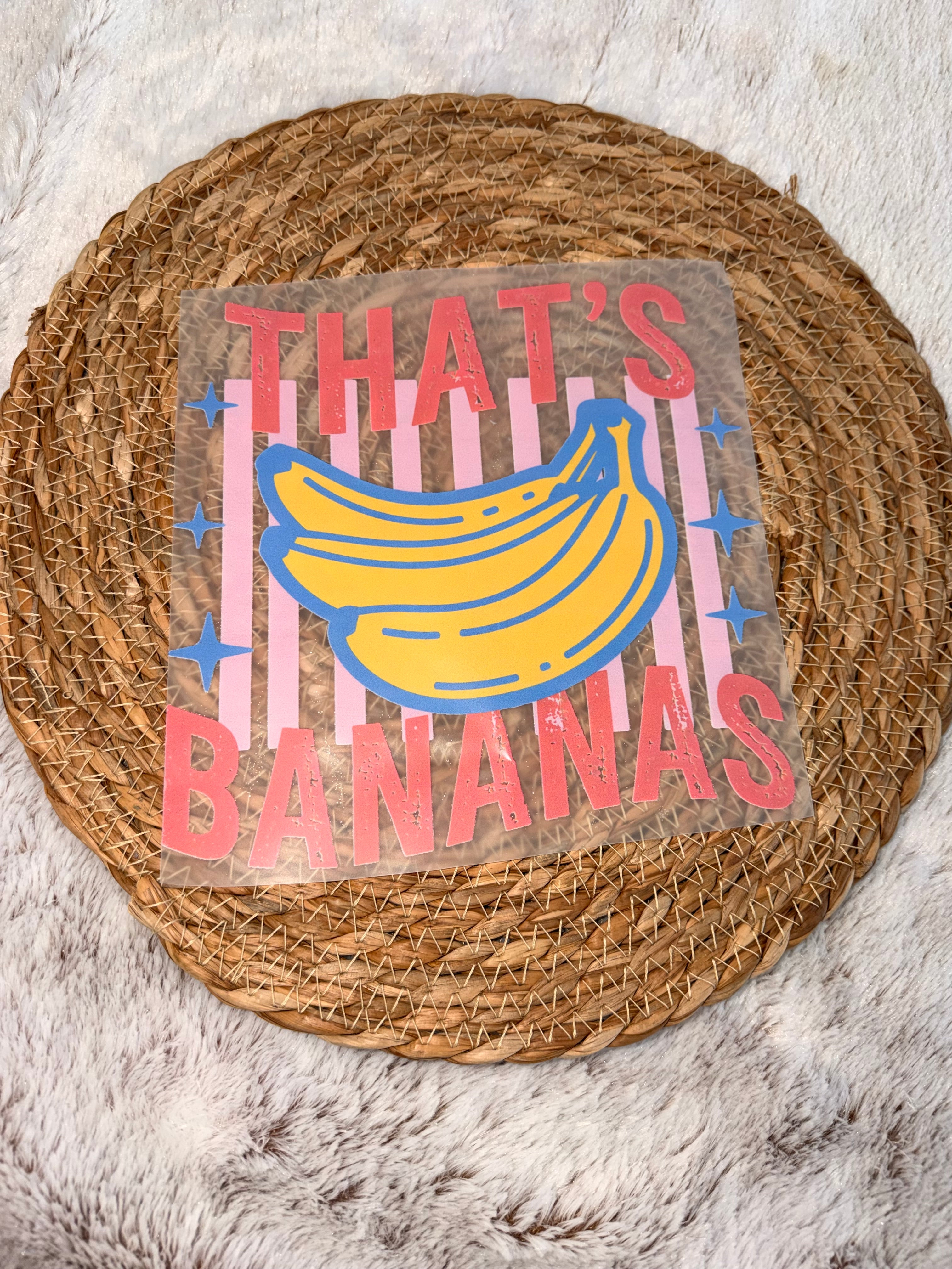 DTF Transfer- Bananas