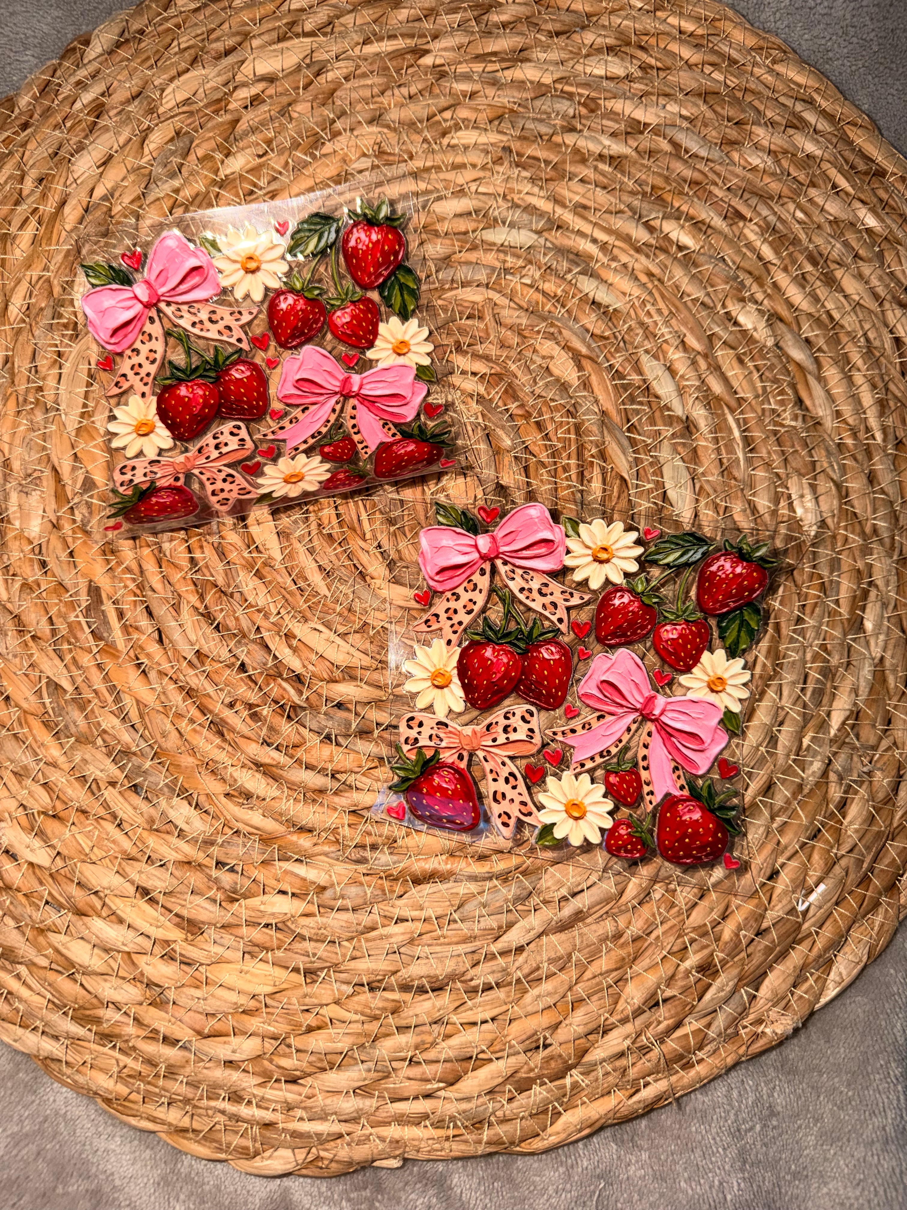 Wraps- Strawberry Cheetah Paint