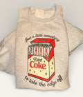 Ash Crewneck - Diet Coke “A little something to take the edge off”