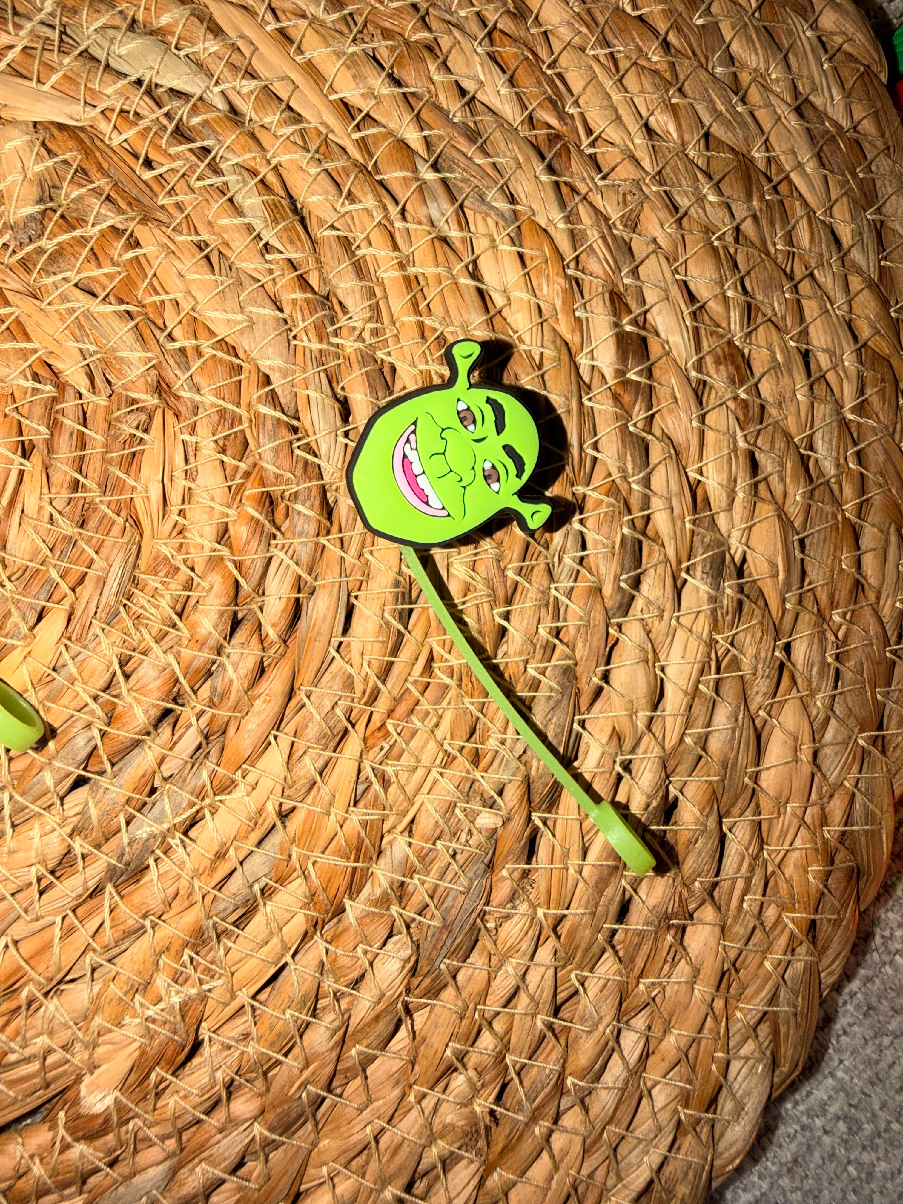 Straw Toppers - Shrek