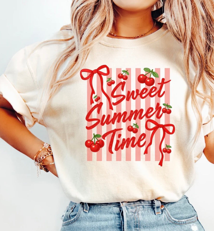 DTF Transfer Add On- Sweet summertime