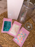 Build Your Own Snowglobe Tumbler Kit- Beach Theme