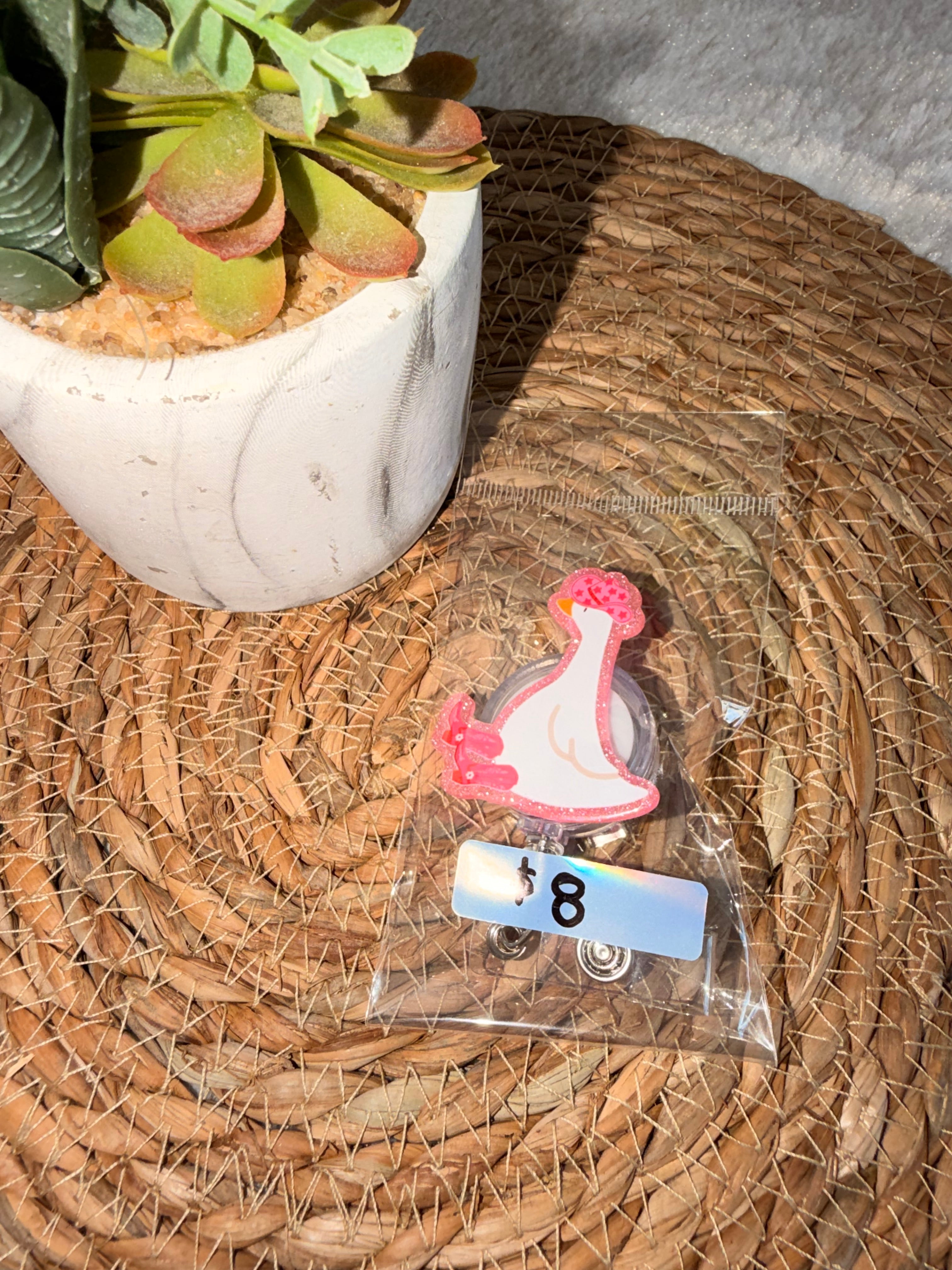 Retractable Badge Reel “Be So Fr Rn”
