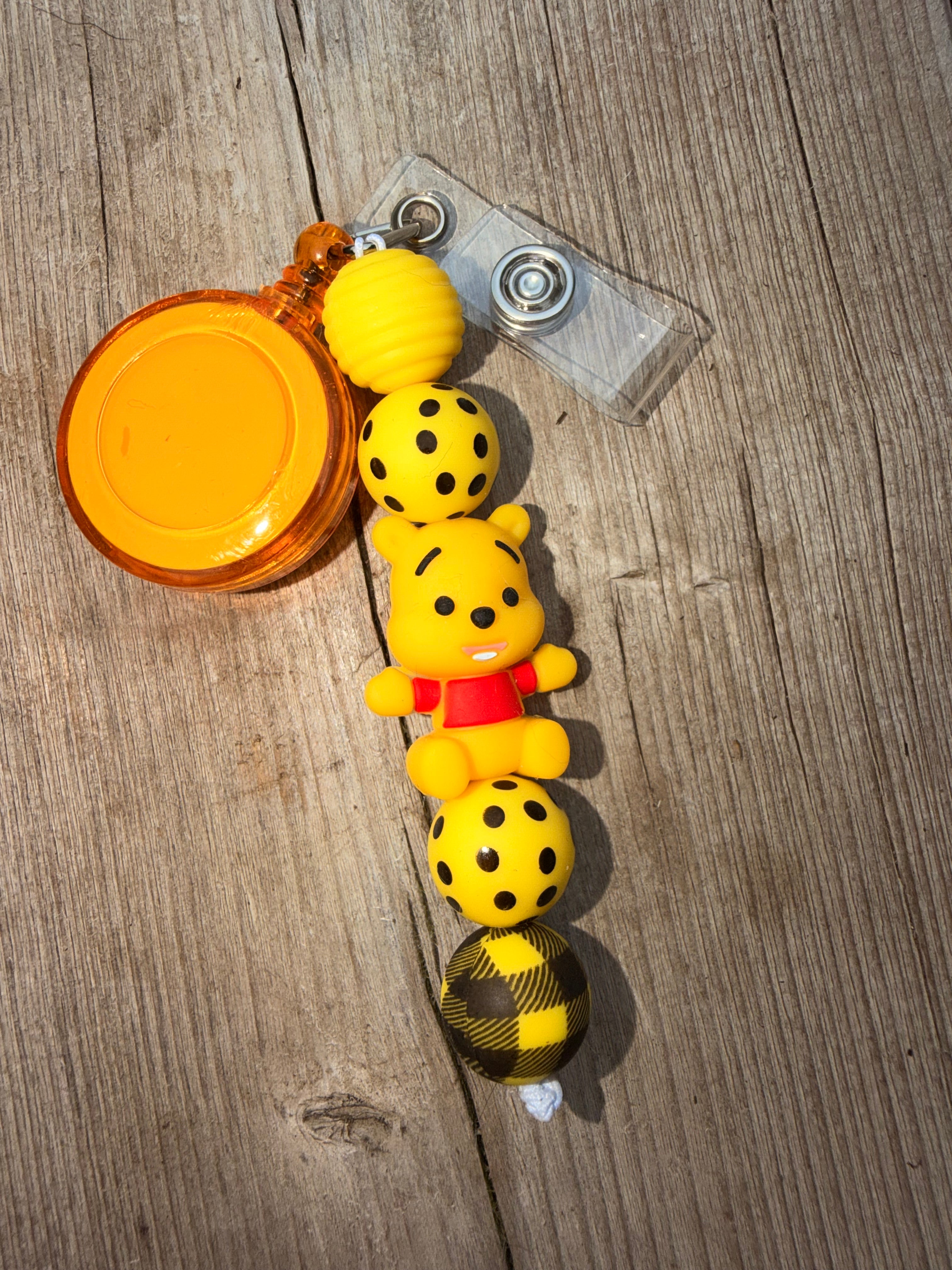 Beaded Retractable Badge Reels