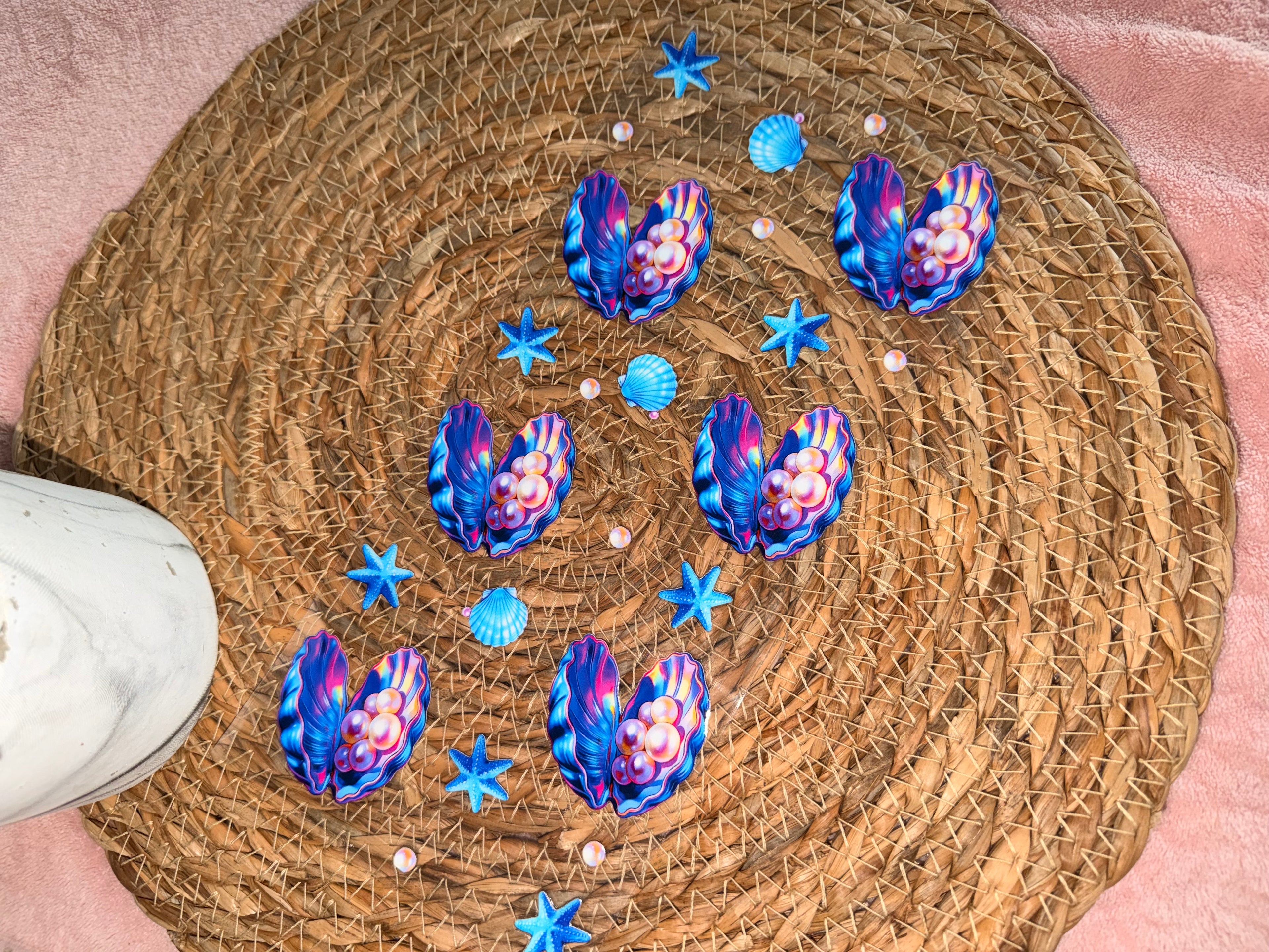 Wraps- Oyster Pearl Shells