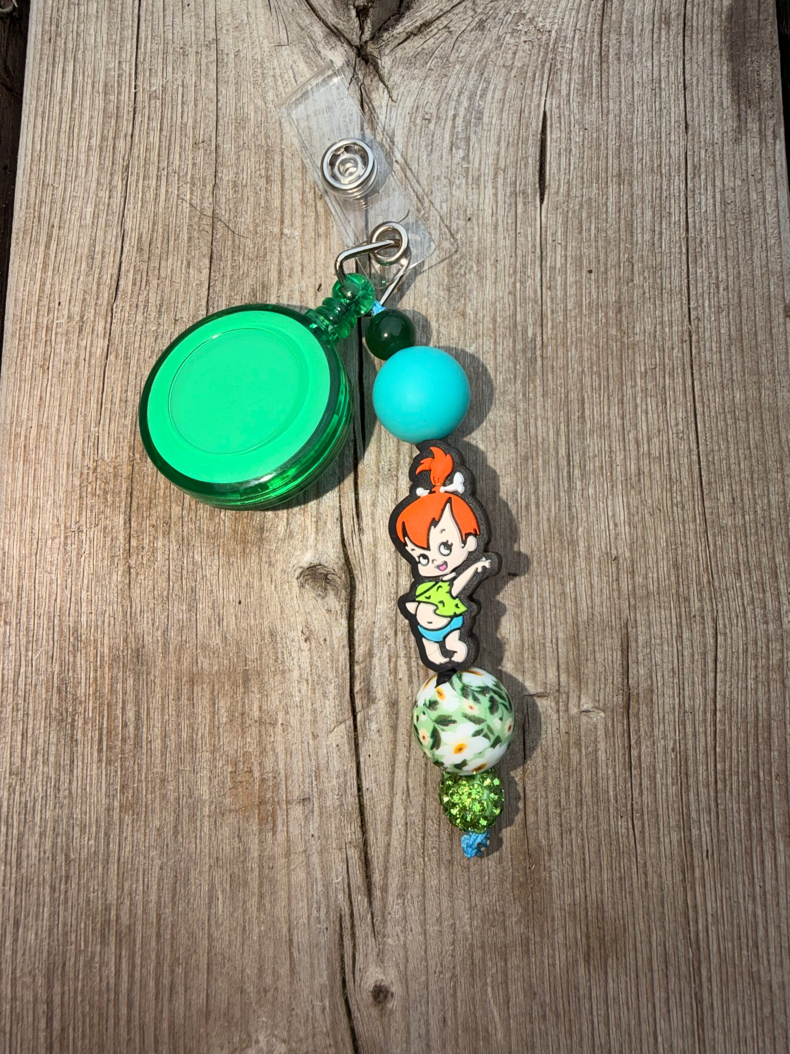 Beaded Retractable Badge Reels
