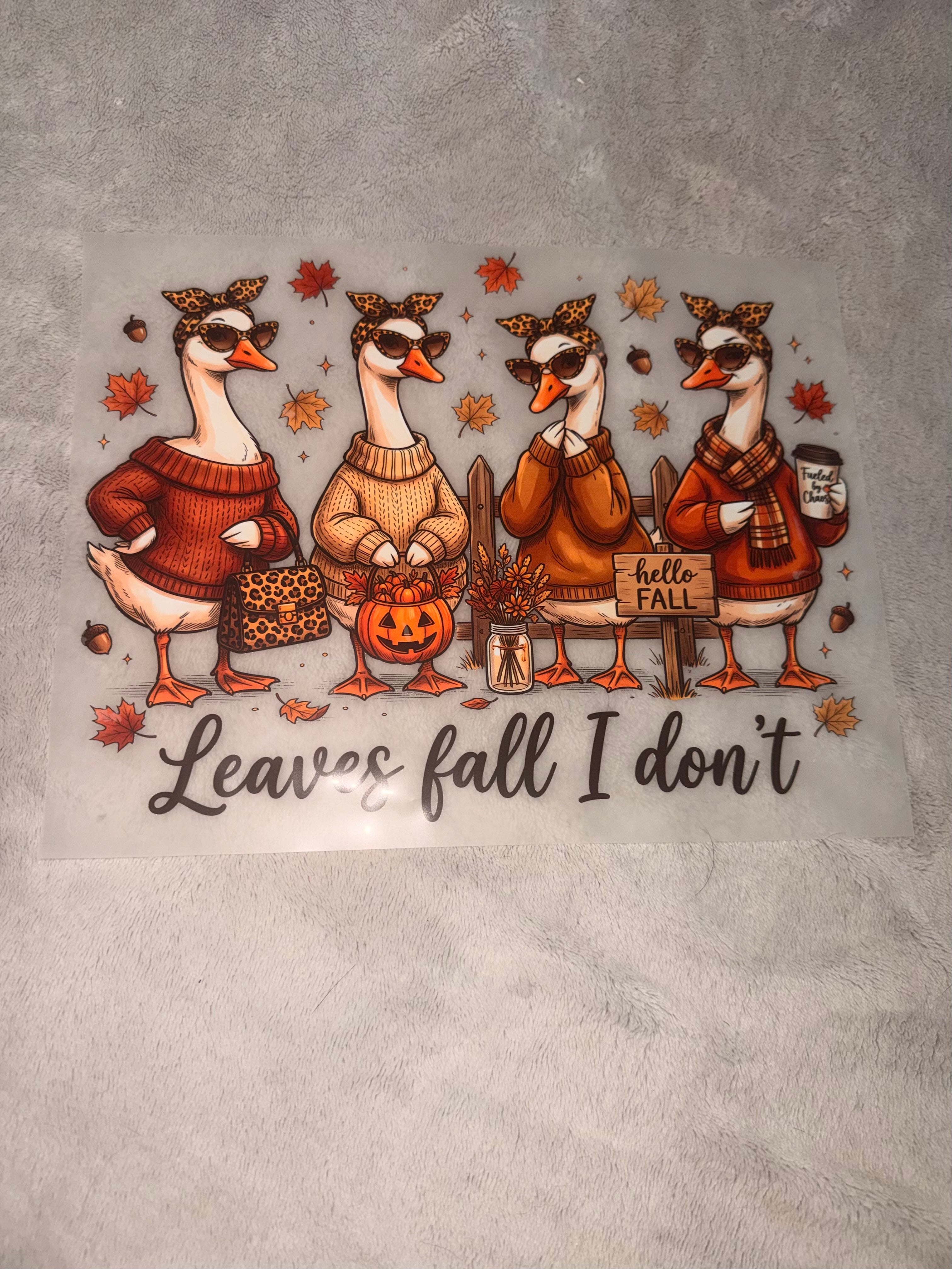 DTF Transfer Add On- Fall Drop! Includes Halloween ‘26