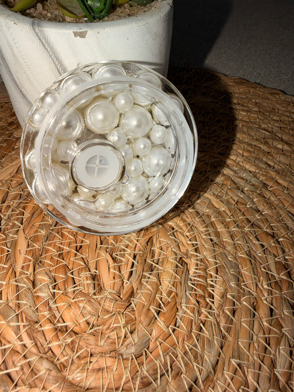 16oz Lid Topper - Pearls