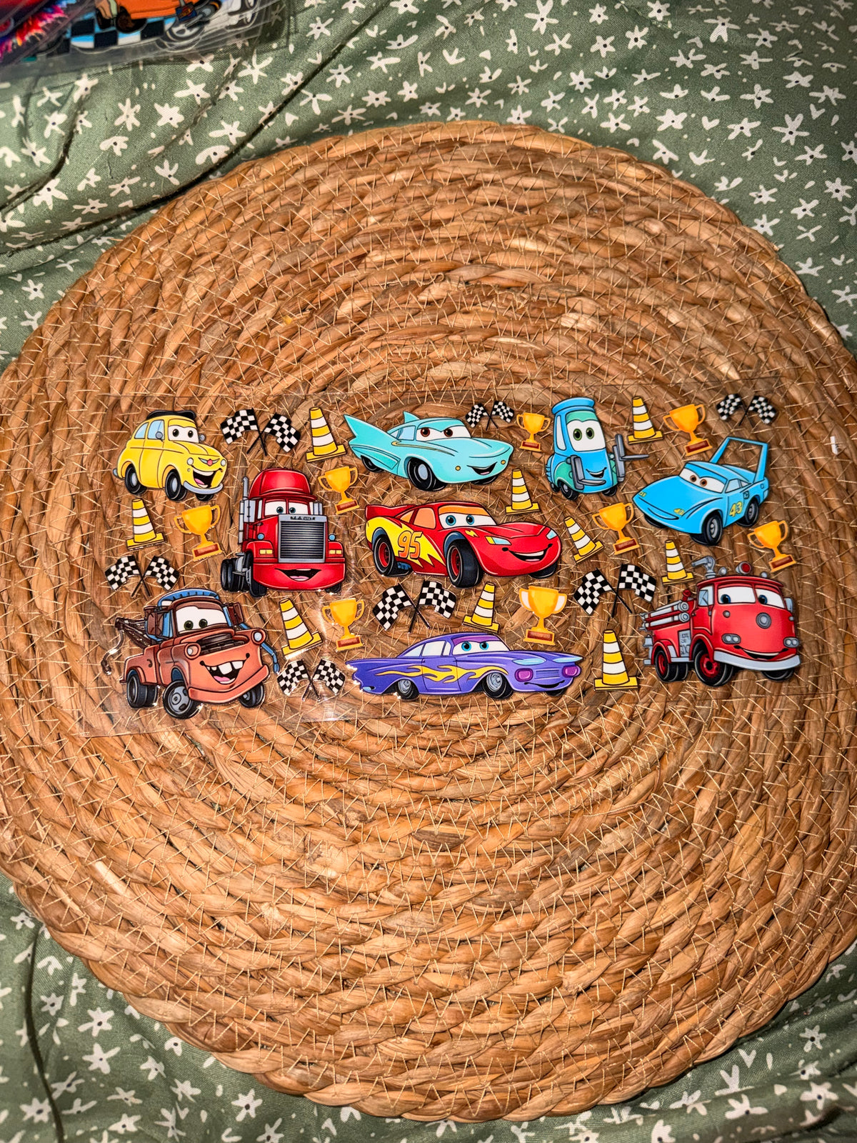 Cup Wraps - Cars