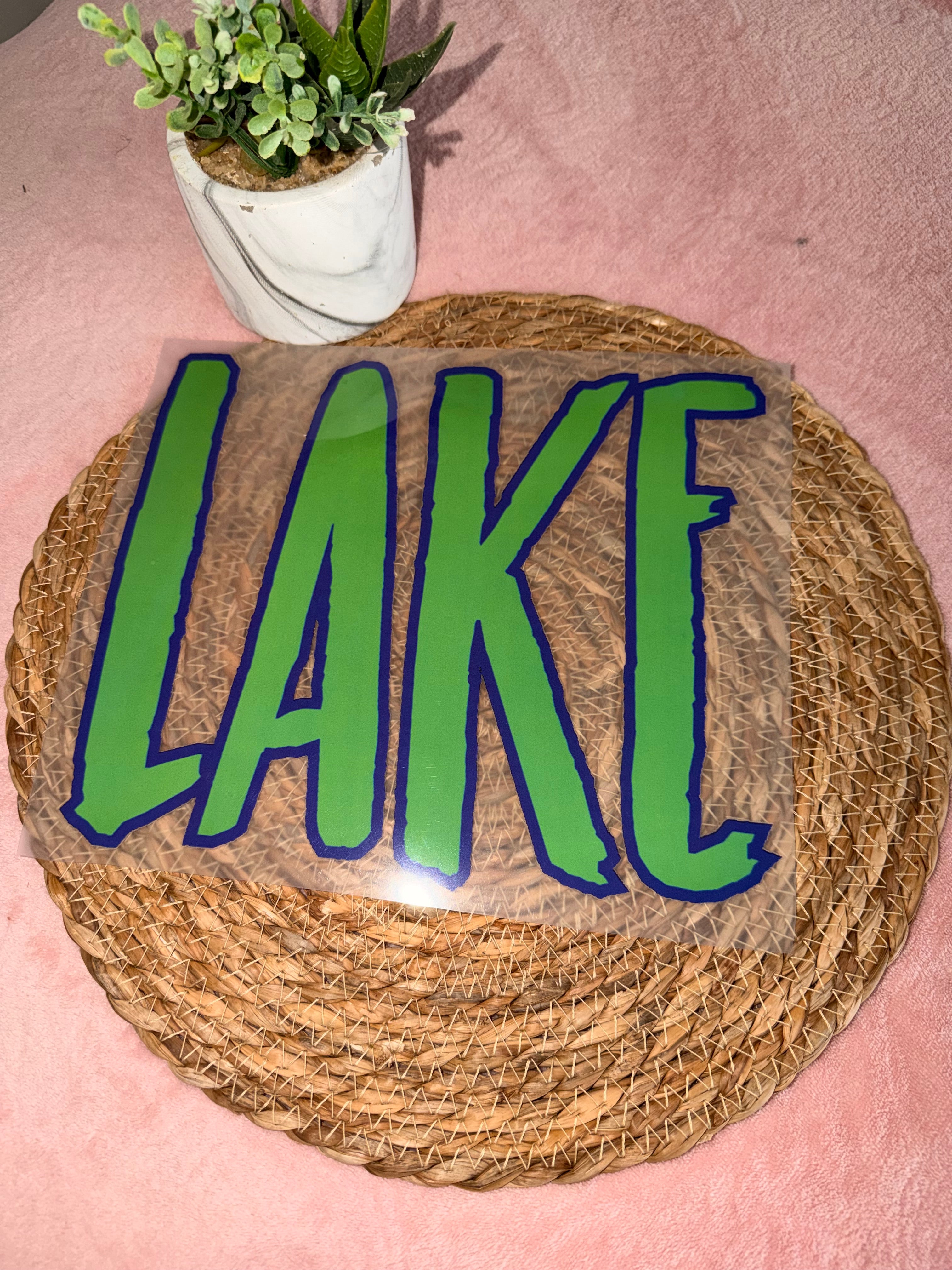 DTF Transfer Add On- Lake