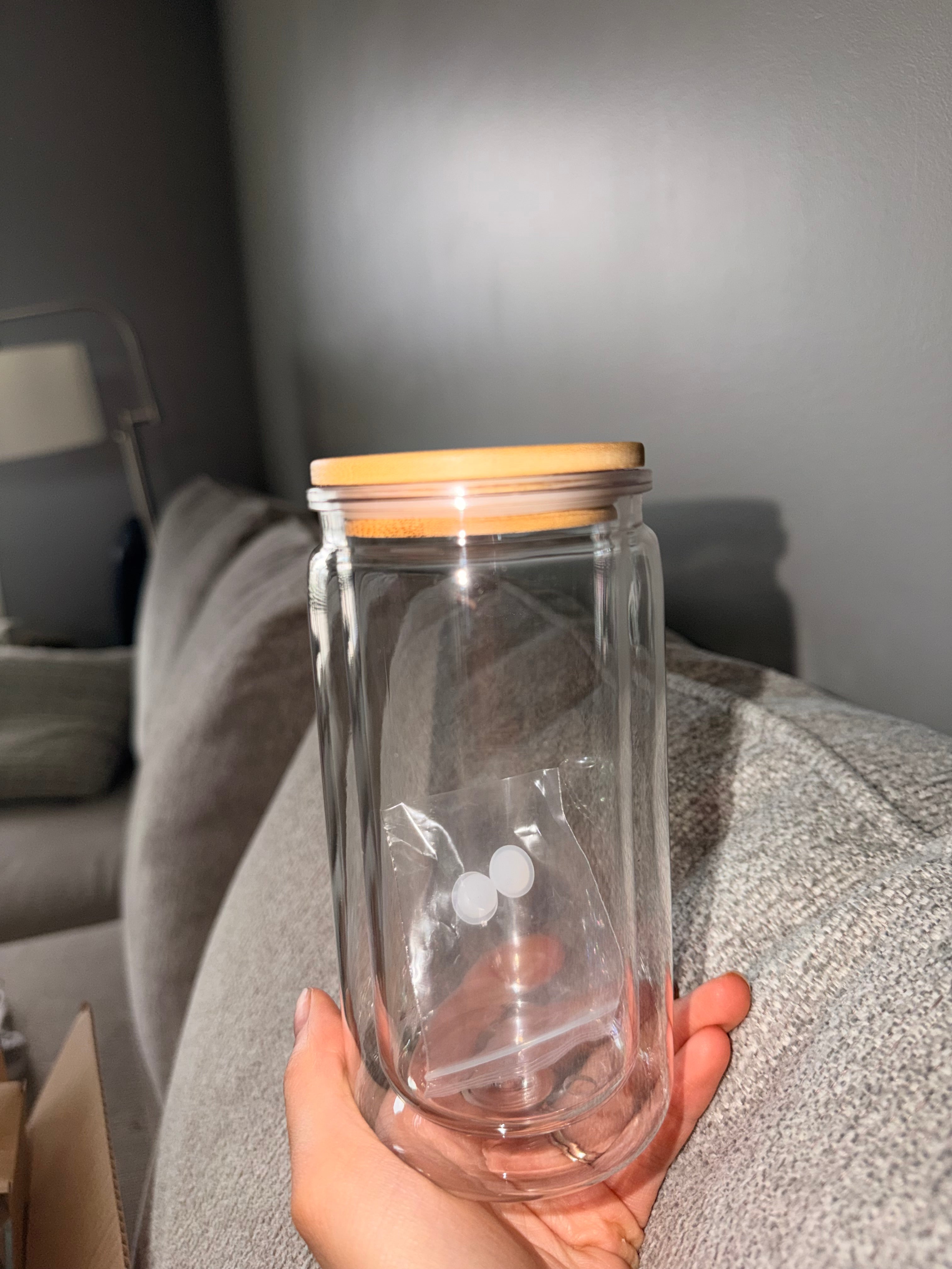 16oz Wooden Lid Tumbler - Customizable