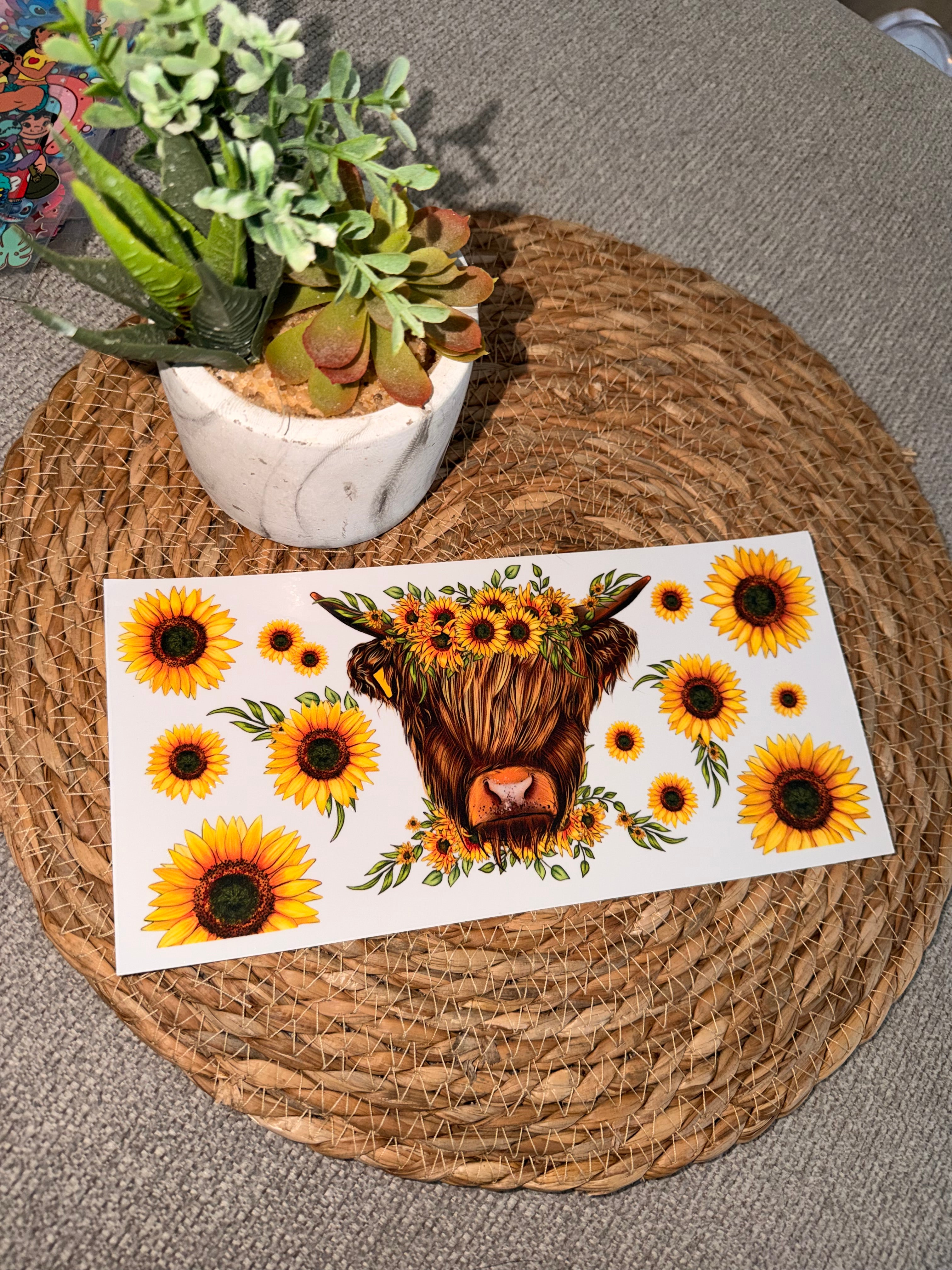 Wraps - Highland Cow