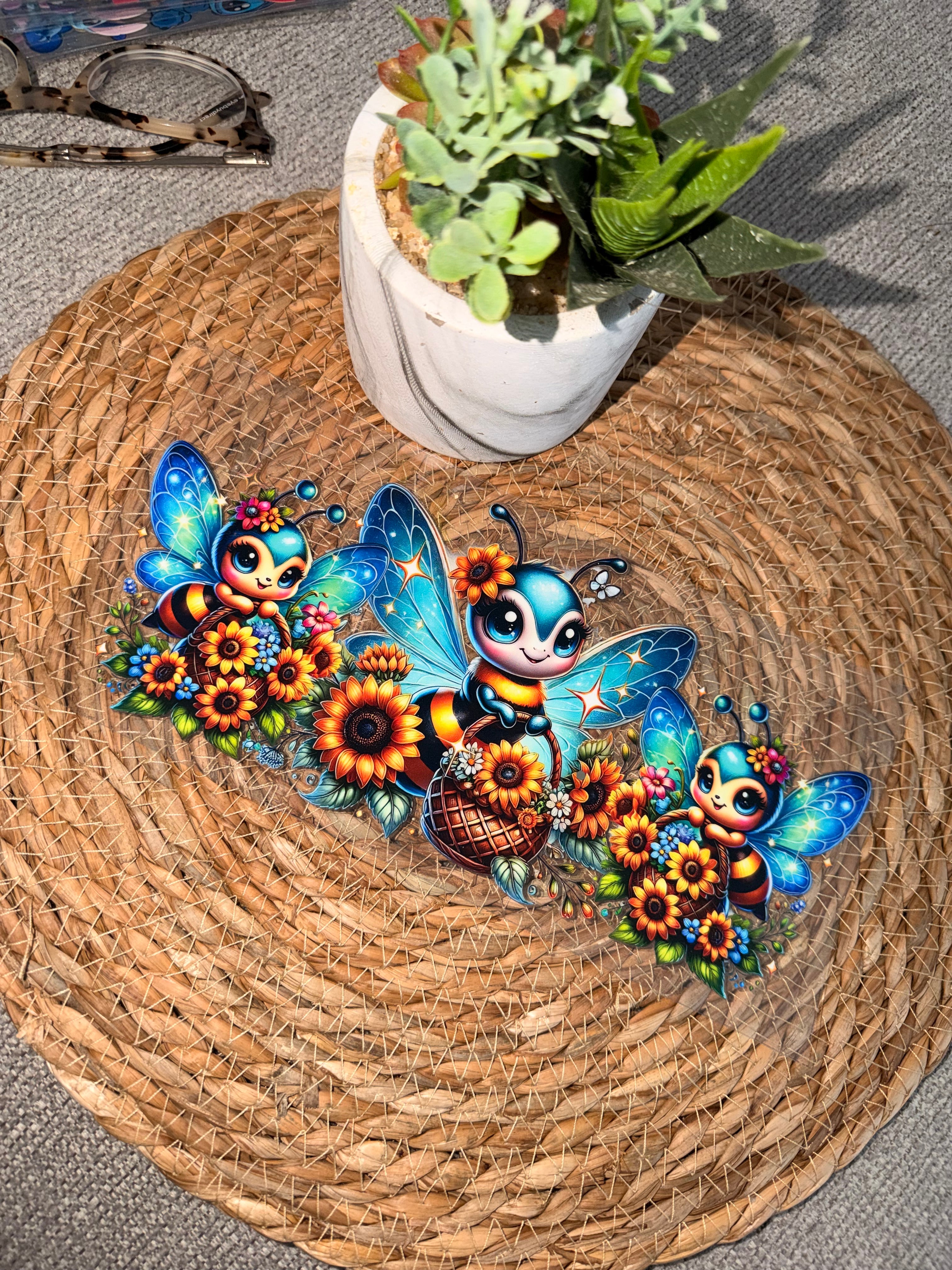 Wraps - Sunflowers & Bees