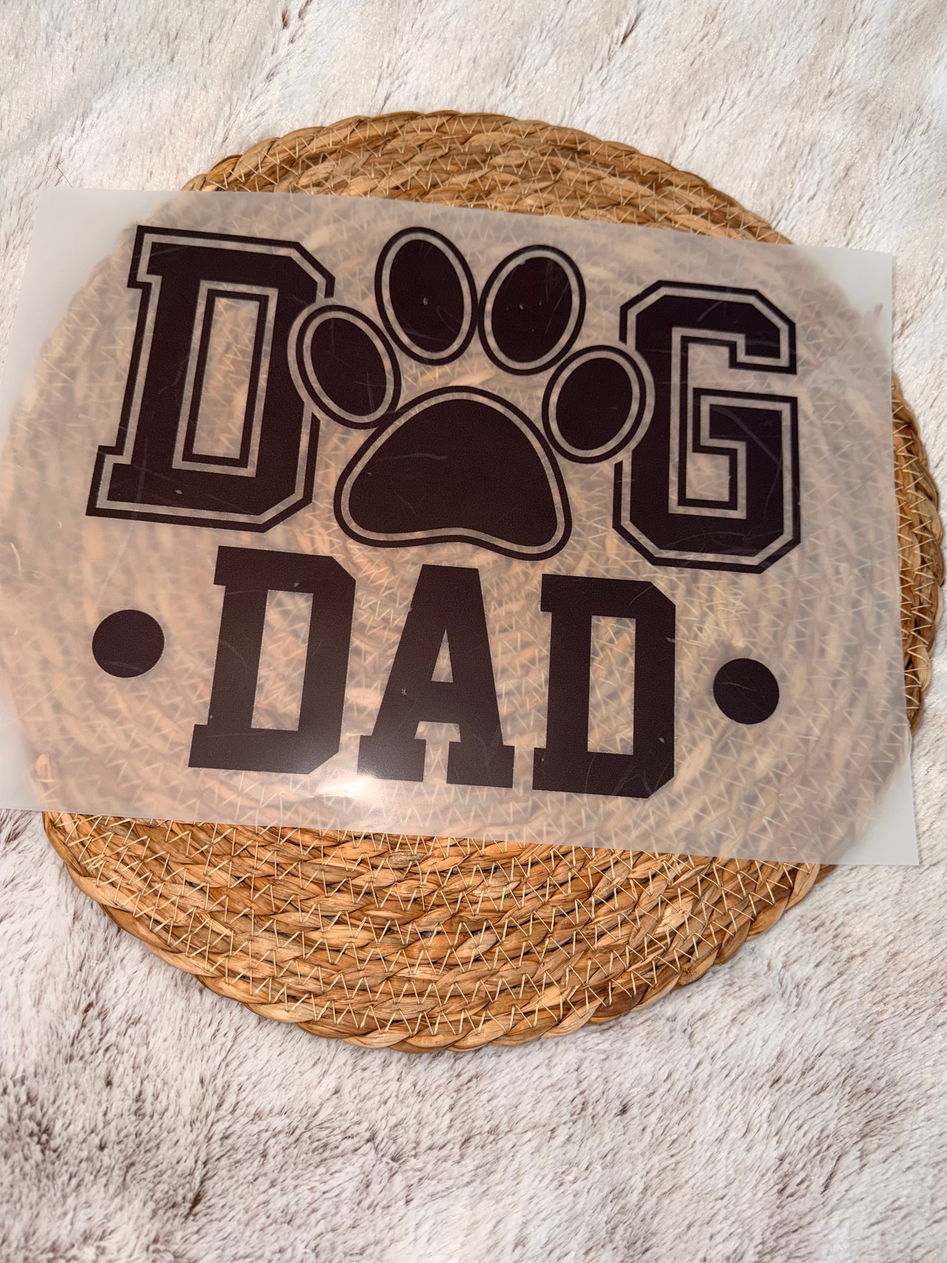 DTF Transfer- Dog Dad