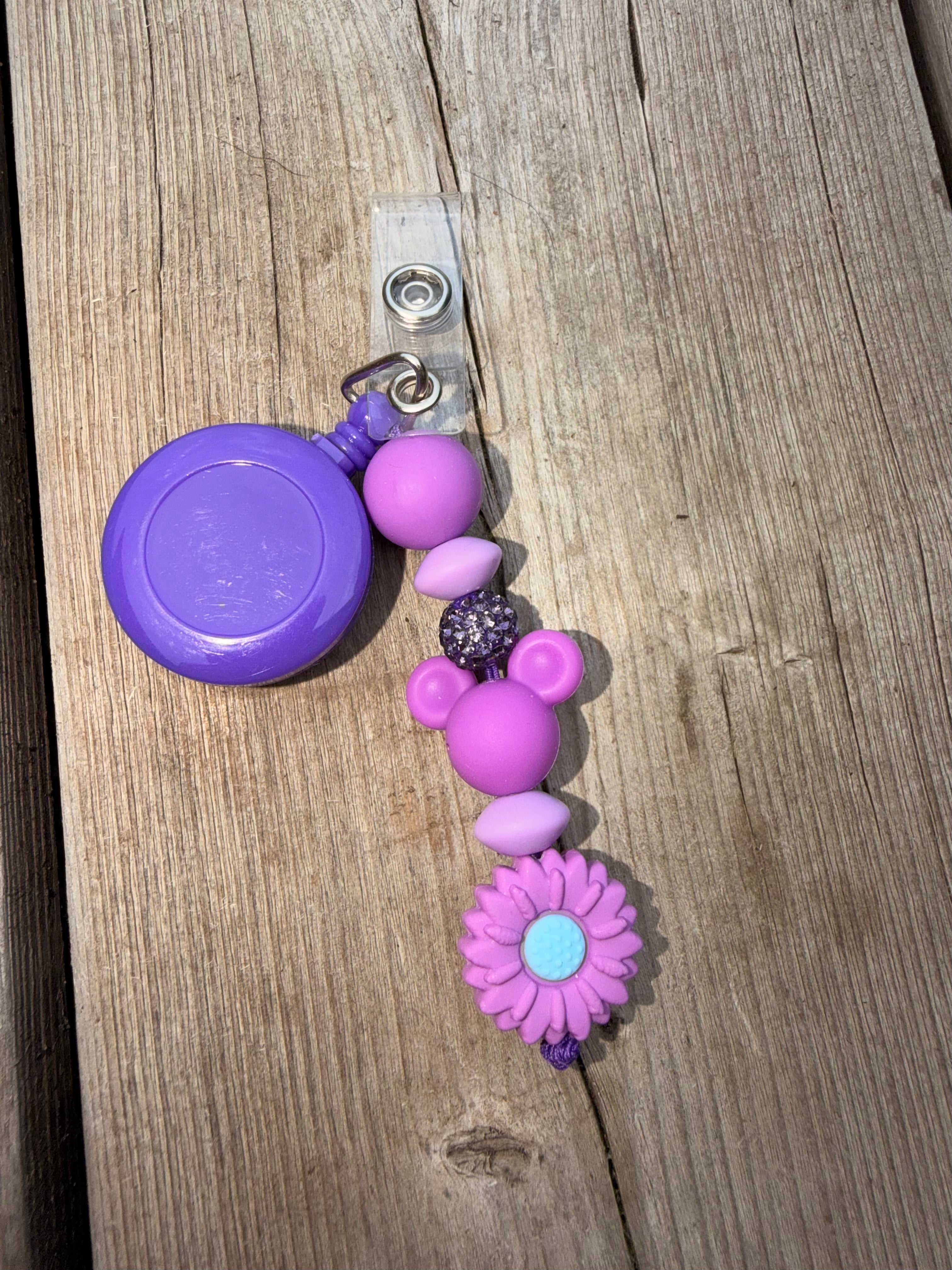 Beaded Retractable Badge Reels