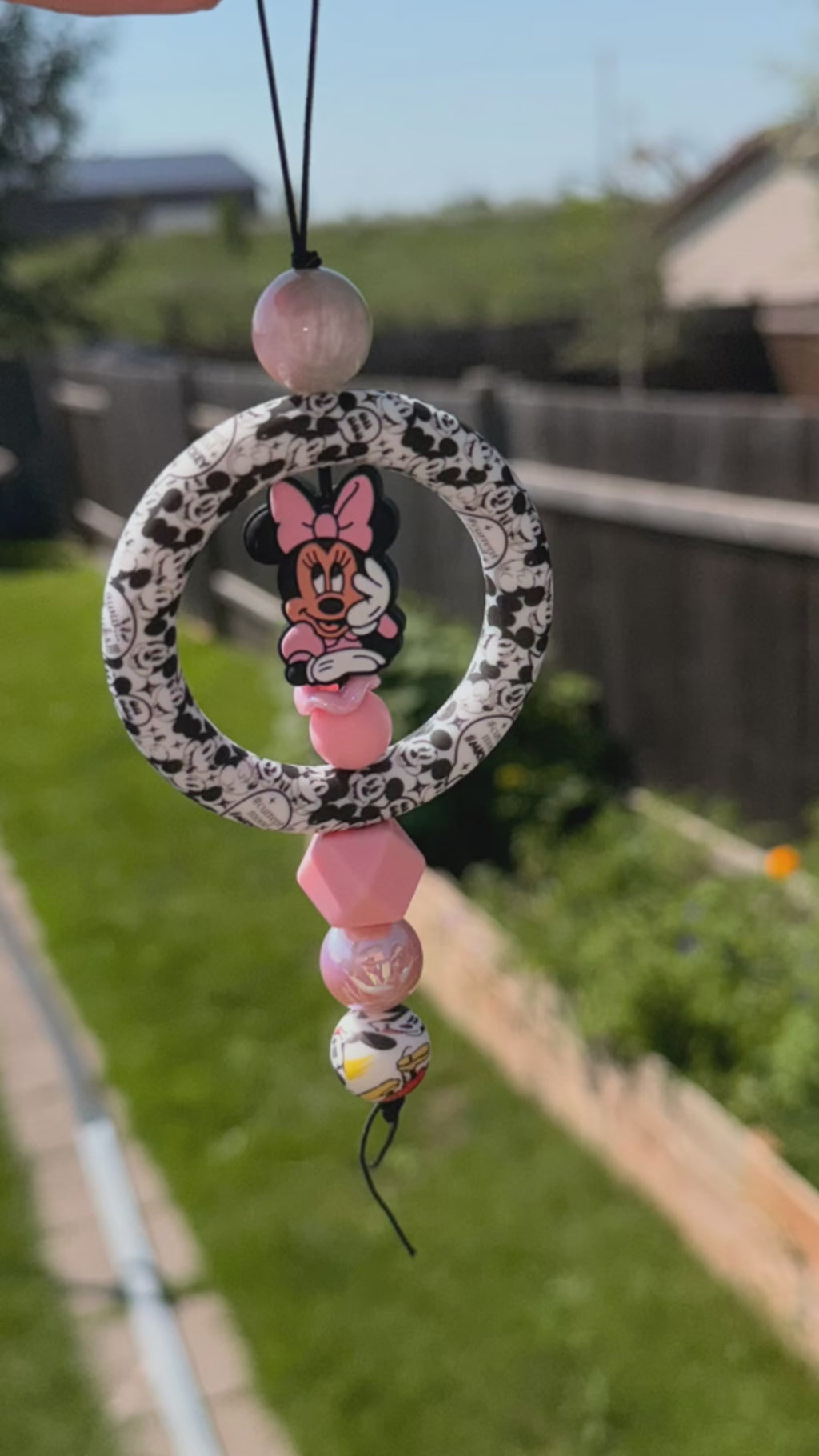 Hanging Silicone Car Mirror Accessories